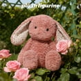 thumbnail image 6 of Plush Bunny Toy, Stuffed Rabbit Comfort Doll, Huggable Plushy Animal - Super Soft Plush Material, Cute Bunny Design, Stuffed Animal Construction, Comforting Feature - For Kids, Toddlers, Baby, Bedtim, 6 of 6