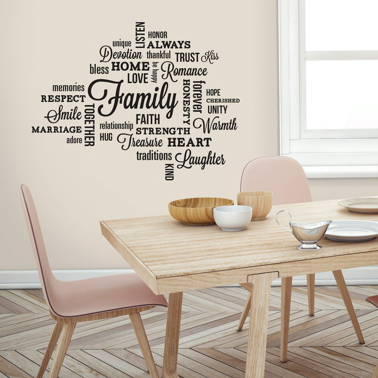 Roommates Family Quote L And Stick Wall Decals Com