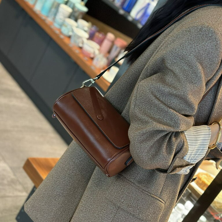 Casual Leather Handbag 