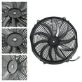 thumbnail image 5 of munirater 16 Inch Electric Radiator Fan High 3000+cfm Thermostat Wiring Switch Relay Kit Black, 5 of 5