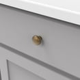thumbnail image 2 of Hickory Hardware Cottage Collection Knob, 1-1/4" Dia. - Satin Nickel, 2 of 7