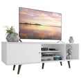 thumbnail image 2 of Mueble Mesa Para Tv Rack Madesa Dubai Hasta 65'' Blanco, 2 of 8