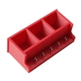 thumbnail image 2 of Siruishop Dollhouse Wall Storage Rack Creative Pretend Play Toy Doll House Accessories Red, 2 of 6