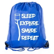 Mato & Hash Camp Drawstring Backpack for All Types of Camps and Birthday Parties