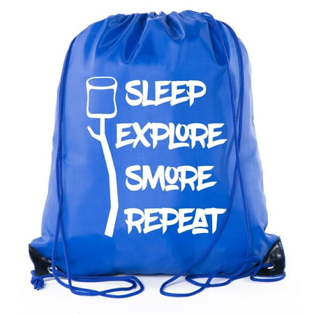 Mato & Hash Camp Drawstring Backpack for All Types of Camps and Birthday Parties