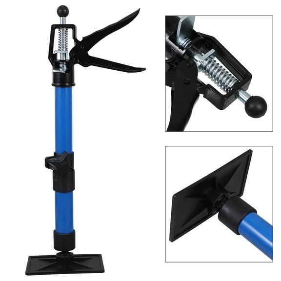 HAKIDZEL Closet Rod Support Plastic Blue 1Set 12X6X3In