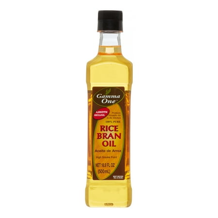 Gamma One 100% Pure Rice Bran Oil, 16.9 Fl Oz - Walmart.com