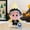 Black maid, variant on 20cm Cute Cartoon Star Man Dress-up Plush Doll, Kids Birthday Gift