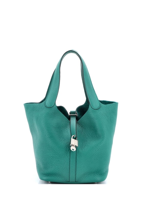 Pre-Owned Picotin Lock Bag Clemence MM By Rebag