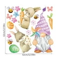 FORYULIK Kids Decals for Walls Easter Sticker Window Glass Sticker
