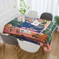 thumbnail image 2 of Yayeee Tablecloths 54" x 54" Rectangle Wrinkle Resistant Party Table Cover, Green Window, 2 of 8