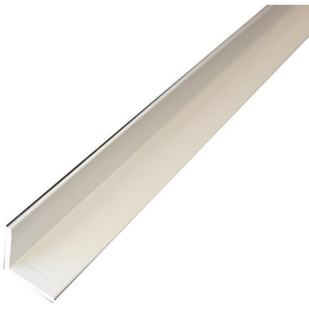 M-D 61192 Equal Leg Angle, 1-1/2 in Leg x 1/8 in T, 72 in L, Anodized Aluminum, Mill