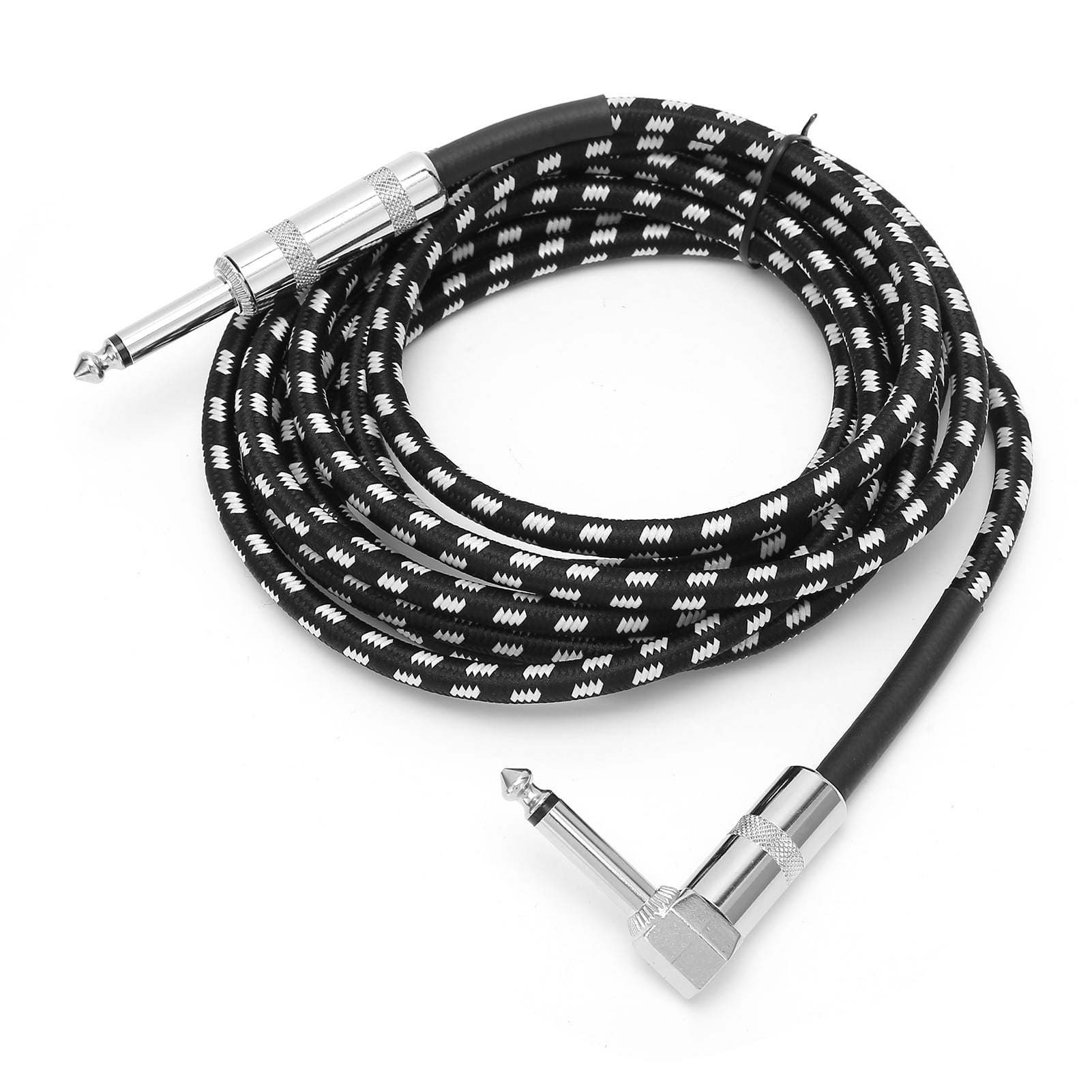 Amp Cord, 6.35MM Male Head Guitar Cable Low Noise 22AWG For Mixer For Electronic Equipment For