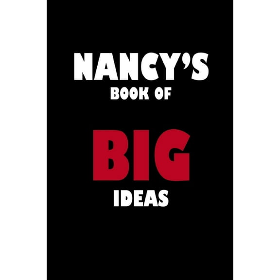 Nancy's Book of Big Ideas, (Paperback)