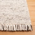 thumbnail image 3 of Safavieh  Natura Irinka Wool Fringe Rug 4'  x  6' - Grey/Black - Rectangle, 3 of 5