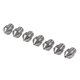 thumbnail image 1 of Silver Titanium Extruder Nozzle Head For 3D Printer 1.5mm Thread Size Ideal For 3D Printing Projects 1Set, 1 of 4