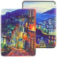 thumbnail image 3 of Funda de cuero para Kindle Voyage 8.ª y 10.ª generación Paperwhite 4, 3, 2, 1, 6 pulgadas, funda para lector electrónico, función de encendido y apagado automático, 3 of 5