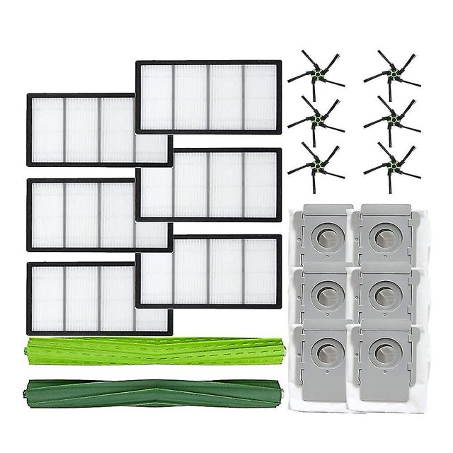 Piezas de repuesto LzGUNGY cepillo principal Cepillos laterales filtro Hepa Compatible con aspiradoras S9
