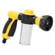 thumbnail image 1 of Dispensador de espuma para pistola de agua, 8 modos de salida, limpiador de lavadora de alta presión para coche, hogar, jardín, amarillo, 1 of 8
