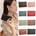 thumbnail image 3 of Stylago Womens Mini Wallet Portable Leather Zipper Purses Ladies Small Card Holder Students Daily Pocket for Shopping Brown, 3 of 5