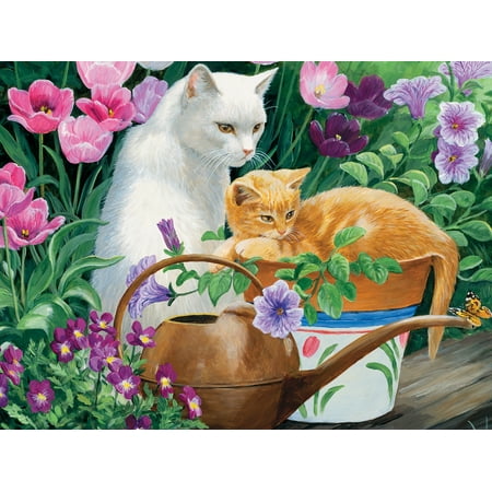 UPC: 0709786067688 | Willow Creek Press Cat Picnic 500-Piece Puzzle