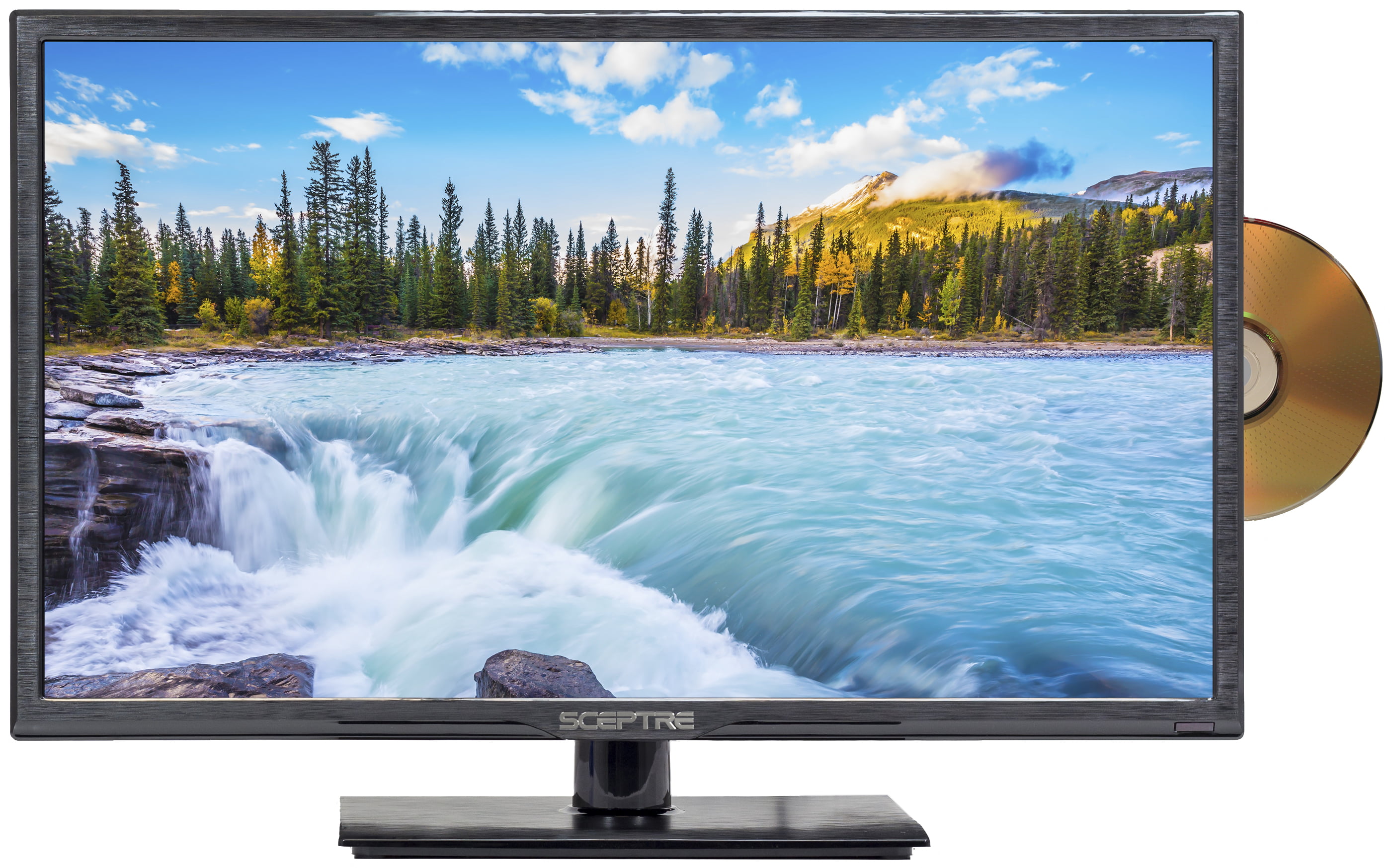 Sceptre 24 Class 1080p Fhd Led Tv With Built In Dvd Player E246bd F Walmart Com Walmart Com