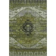 thumbnail image 2 of Addison Rugs Mayfield Premium Machine Washable Transitional Tribal Olive Rectangle Rug, 5' x 7'6", 2 of 7