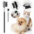 thumbnail image 2 of Pet Eye Comb Double Sided Tear Stain Remover Brush for Dogs and Cats Gentle Grooming Tool, 2 of 9