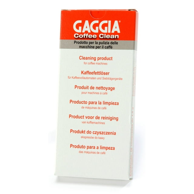 Tabletas limpiadoras de café Gaggia, no tóxicas, biodegradables