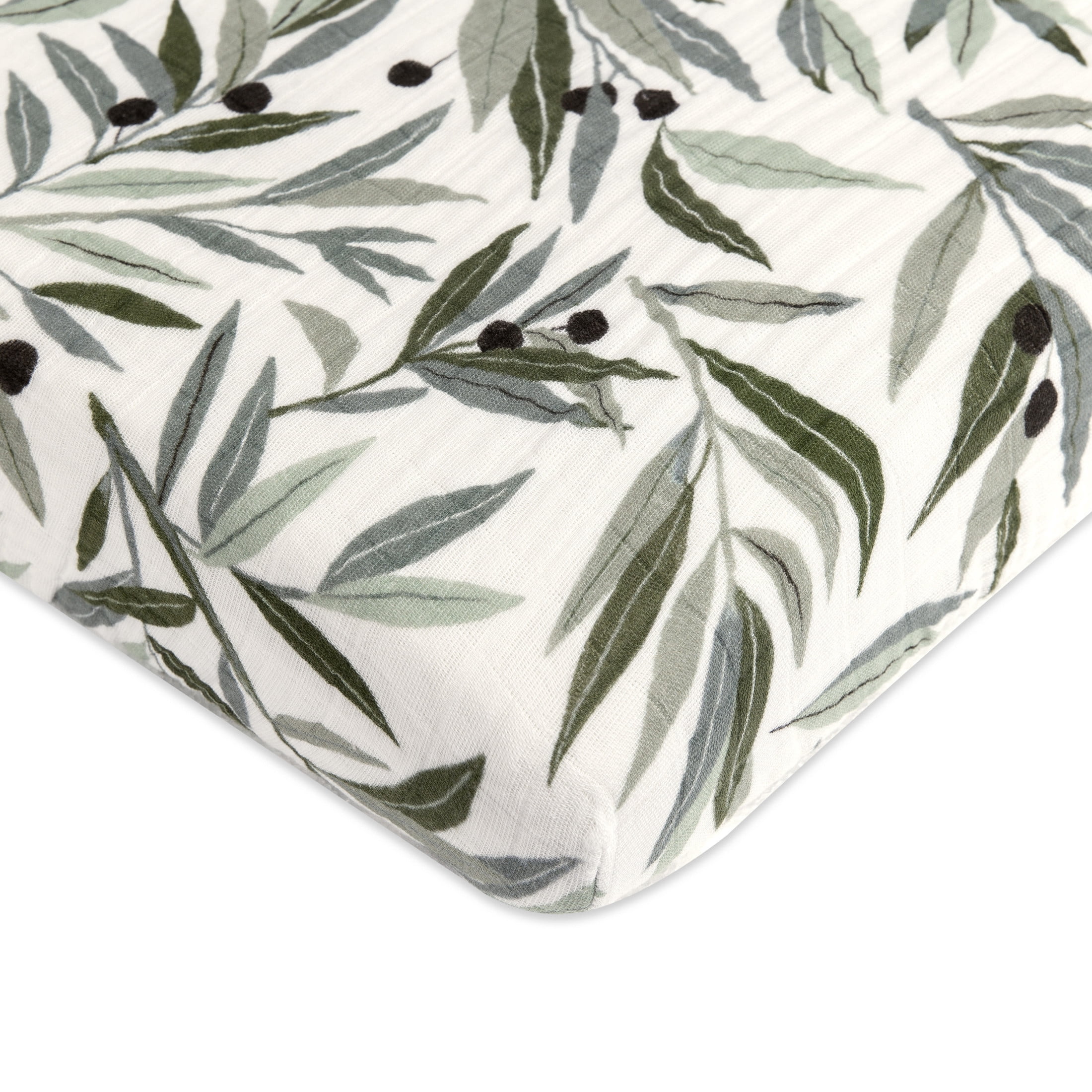 Babyletto Mini Crib Sheet in GOTS Certified Organic Muslin Cotton