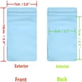 ACDANC 2026 New 50Pcs Reusable Opaque Ziplock Bags,Small Reusable Mylar ...