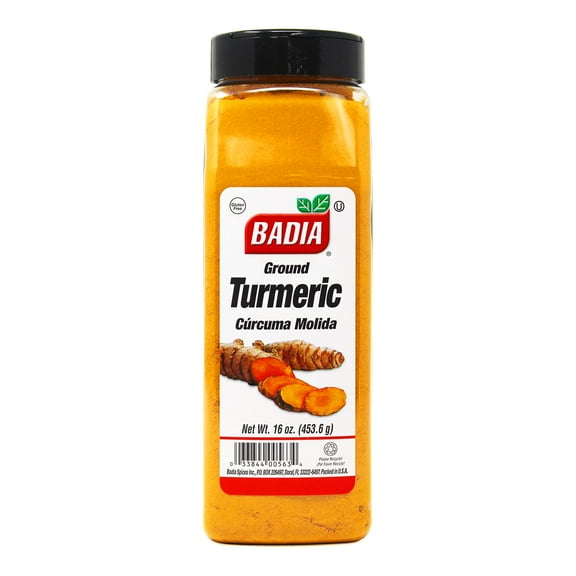 Badia Spices 2215648 16 oz Spice Ground Turmeric, Case of 6