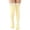 W86 Yellow, variant on Likimi Fuzzy Fleece Socks For Women Cartoon Striped Print Over The Knee Winter Warm Casual Soft Socks Size One Size