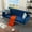 Blue, variant on BSHTI 68 inch Modern Futon Sofa Bed, Modern Converted Sofa Bed Couch ,Functioning Futon Sleeper Sofa for Livingroom