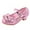 Pink, variant on Ulitacool Toddler Shoes For Girls 4.5-5 Years Girls Sparkle Shoes Baby Crystal Sandals Princess Pearl Shoes Comfortable Feetwear Blue