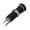 Black, variant on Guitar Bass 1/4" Stereo Mono Barrels Jacks Input Output Cylinder Plug Socket with 3 Pins for Electric Guitar Bass Parts