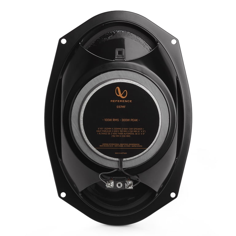 Infinity REF697MF 6x9 Inch 3 Way Car Speakers - Pair - Walmart.com