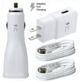 thumbnail image 2 of For Google Pixel XL Original Adaptive Quick Charger Car+Wall+USB-C Power Cable White, 2 of 9