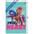 thumbnail image 3 of My Little Pony 2 - Follow Your Heart Wall Poster with Pushpins, 22.375" x 34", 3 of 6