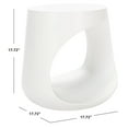 thumbnail image 3 of SAFAVIEH Vikki Outdoor Patio Concrete Accent Stool, Ivory, 3 of 10