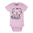 thumbnail image 5 of Onesies Brand Baby Girl Bodysuit & Pants Set, 6 Piece Outfit Set, Sizes Newborn - 6/9 Months, 5 of 9