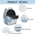 thumbnail image 4 of Sunflower Garden Print Student Backpack - Breathable Lightweight Backpack, 4 of 6