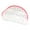 White, variant on Medium Acetate Hair Claw Clip for Women Non-Slip Thick Hair Accessory 1 Count, 3.35Inch, Red