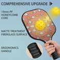 thumbnail image 4 of Pickleball Paddles Set Of 1, Fiberglass Surface, Cats & Dogs Print, 1 Paddle, 2 Balls & Bag, 4 of 5