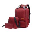 thumbnail image 1 of 3 In 1 Piece Set Backpack USB Large Capacity Minimalist Business Computer Bag Travel Bag Backpack Sac à dos scolaire, 1 of 6