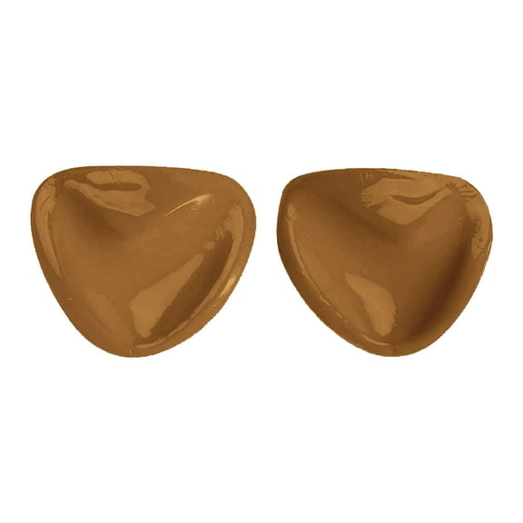 khonts,Women's Double-Sided Sticky Bra Pads Inserts Push up Stick on Bra for Women Swimsuit Bikini Dresses Coffee D