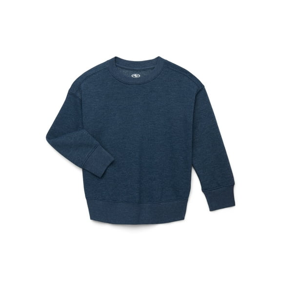 Athletic Works Boys Fleece Sweatshirt, Sizes 4-18 and Husky