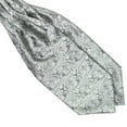 thumbnail image 2 of Skymirror Men's Classic Colorful Silky Satin Wedding Banquet Necktie Cravat Ascot Tie, 2 of 8