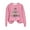 Pink, variant on Cotton Crewneck Sweatshirts Womens Fall Fashion 2025 Animal Printed Casual Lightweight Pullover Winter Loose Tops (L, Army Green)
