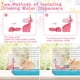thumbnail image 5 of Botella de agua de conejo, dispensador de agua con suspensión para mini mascota, conejito, cobaya, chinchilla, botella de agua automática de 500 ml (rosa), 5 of 5